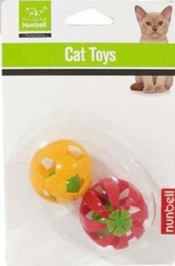 Nunbell Rattle Cat Toy Set Fun Playtime Duo 2 Pack