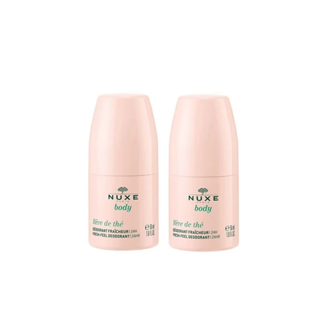 Nuxe Rêve de Thé 24HR Roll-On Deodorant Duo 2x50ml