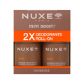 Nuxe Men Boost Roll-on Deodorant Fresh Woody Scent 2x50 ml