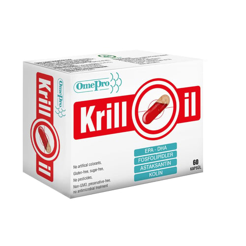 Omepro Krill Oil 60 Capsules