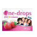 Miraderm One-Drops Kids Strawberry & Vitamin C Drops 24 Count