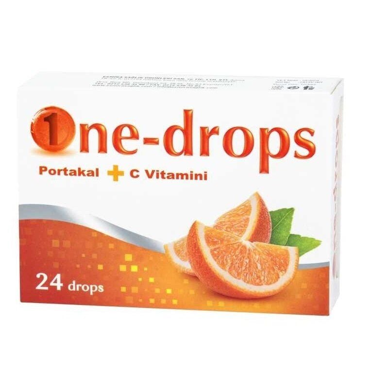 Miraderm One-Drops Orange & Vitamin C Supplement 24 Drops