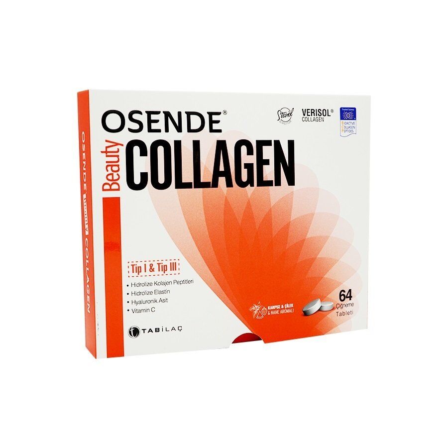 Osende Beauty Collagen & Elastin Chewable Tablets 64 Count