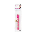 Pawise Pink Patterned Cat Collar with Bell 30 cm