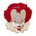 Pennywise Clown Acrylic Brooch by Erstwilder