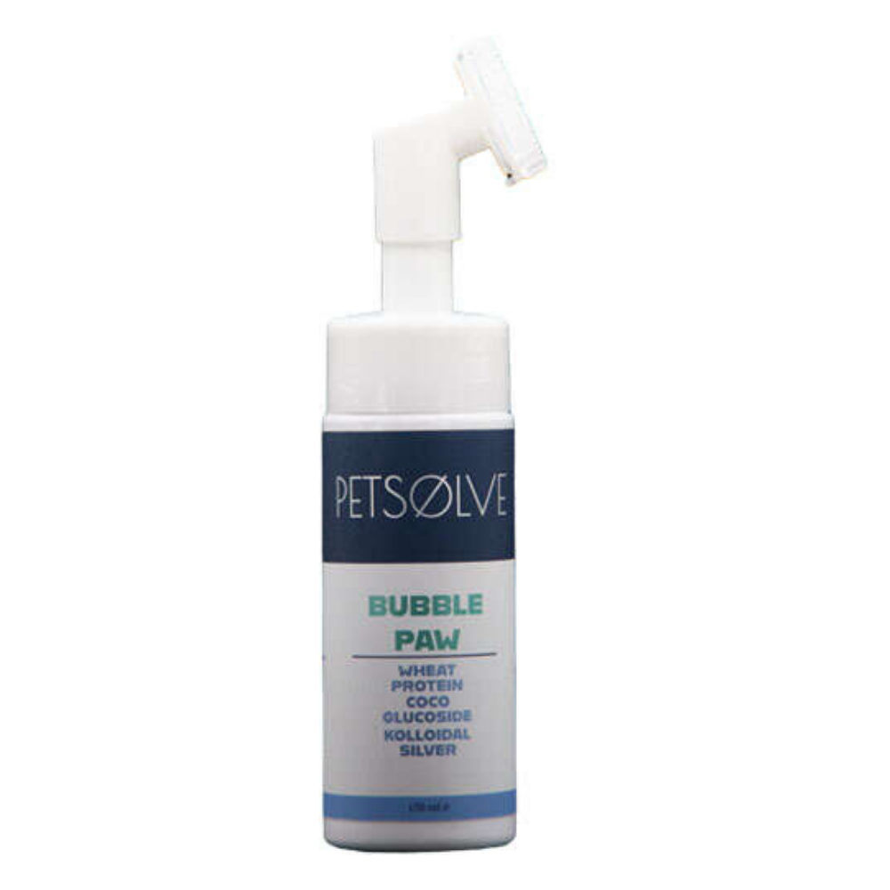 Petsolve Bubble Paw Cleaning Foam for Cats and Small Pets 150 ml