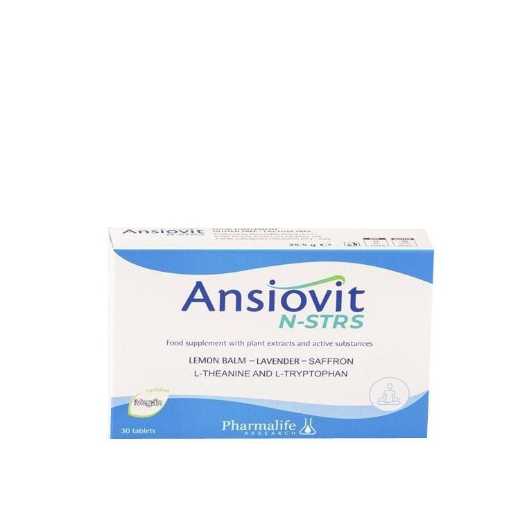 Pharmalife Ansiovit N-Strs Herbal Support Supplement 30 Tablets