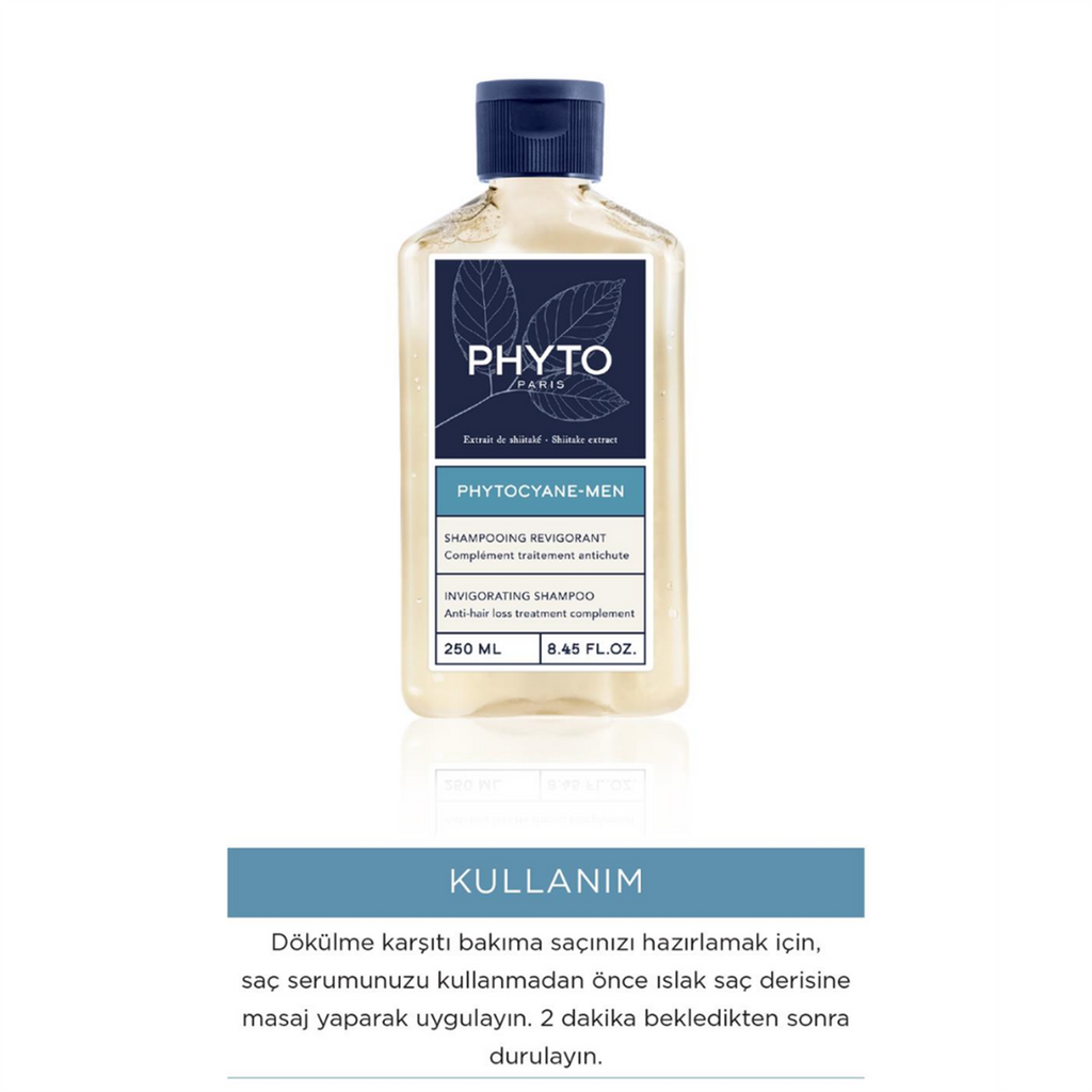 Phyto Phanere 240 Capsules & Phytocyane Men Shampoo 250ml Set