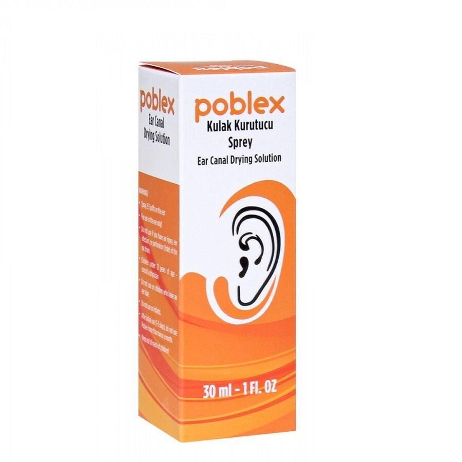 Poblex Ear Drying Spray for Post-Water Care 30 ml