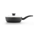 iCook Non-Stick Frying Pan with Lid, 24 cm