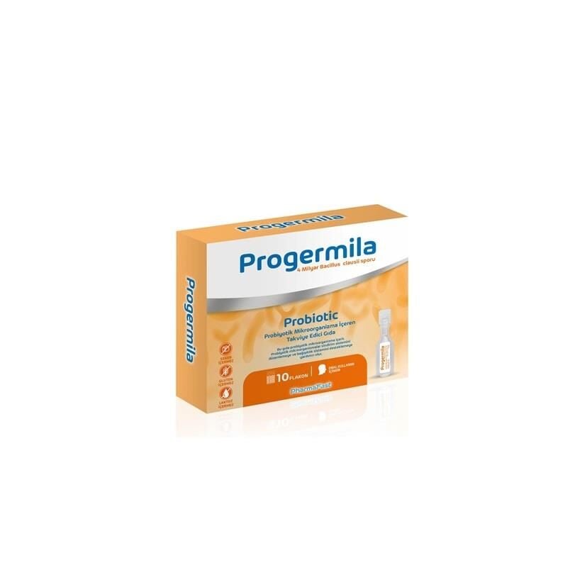 Pharmafast Progermila Adult Probiotic Supplement 10 Vials x 5ml