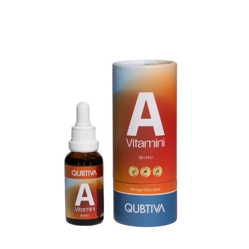 Qubtiva Vitamin A Liquid Dietary Supplement Drops 30 ml