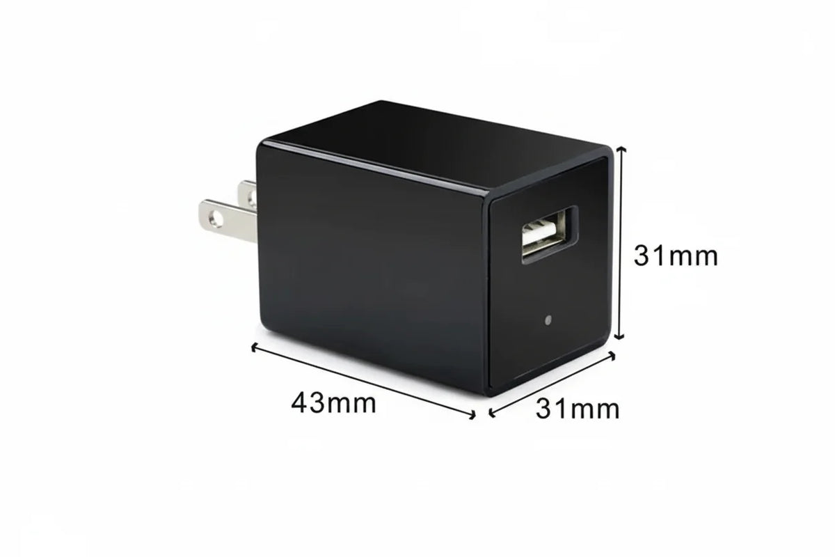 Mini Hidden Camera Home Security Nanny Cam Full HD 1080P DVR Night Vision No Audio