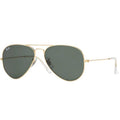 Ray-Ban 0RB3025 Aviator Classic Gold Grey-Green Sunglasses 55mm