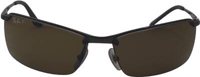 Ray-Ban 3359 014/83 Polarized Brown Metal Sunglasses