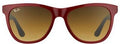 Ray-Ban 4184 6044/85 Square Sunglasses in Red 54mm