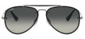 Ray-Ban 9548Sn 200/11 Gray Metal Frame Sunglasses, 54mm