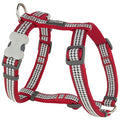 Reddingo Fang It Pattern Red Dog Harness Large 25mm