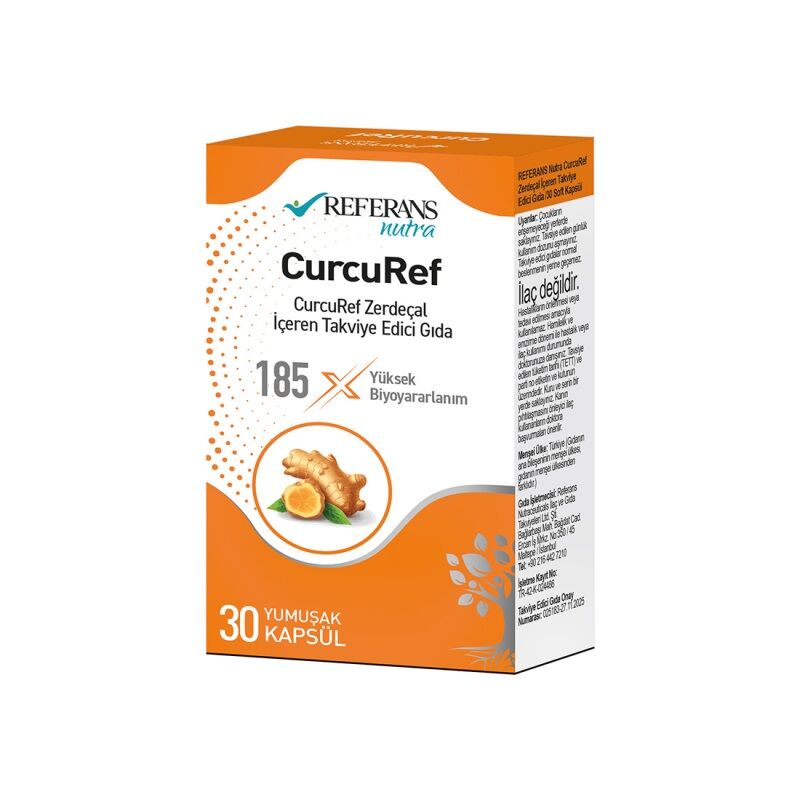 Referans Nutra CurcuRef Turmeric Root Extract 30 Capsules
