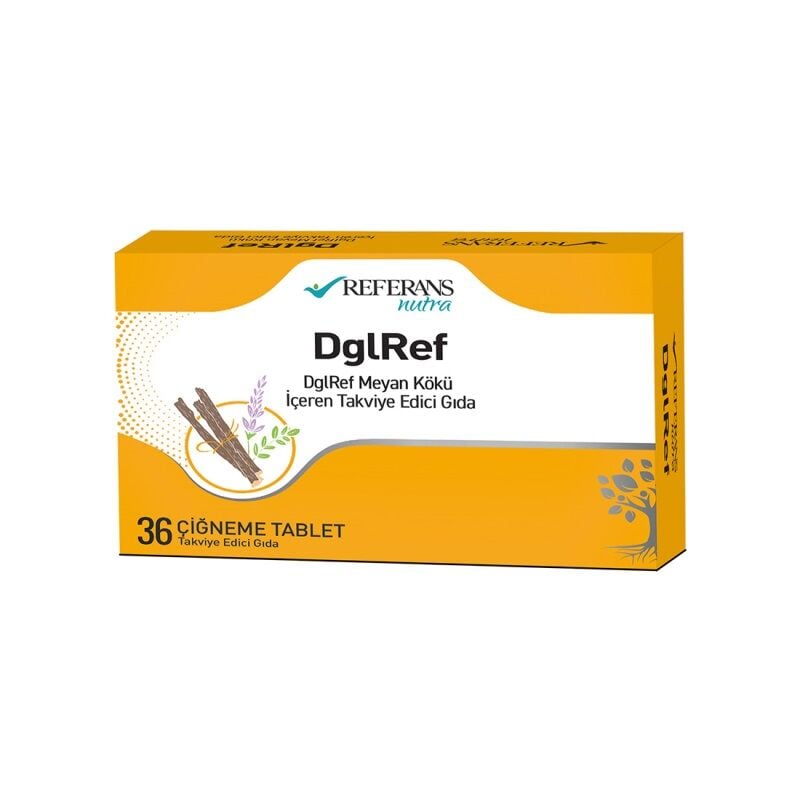 Referans Nutra DGLREF Licorice Root Extract 36 Chewable Tablets