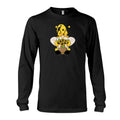 SunFlower Gnome Graphic Tee Gray or Black, Short or Long  Sleeve