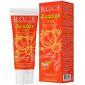 Rocs Junior Fruit Rainbow Kids Toothpaste 6-12 Years 60ml