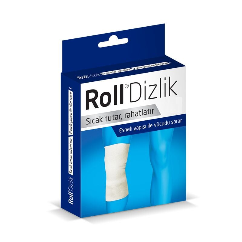 Roll Saglik Wool Knee Support for Warmth and Comfort XXL