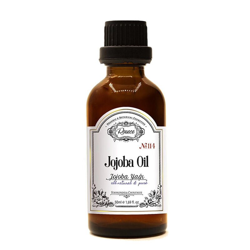 Rosece R114 Cold-Pressed Jojoba Oil for Deep Hydration 50 ml