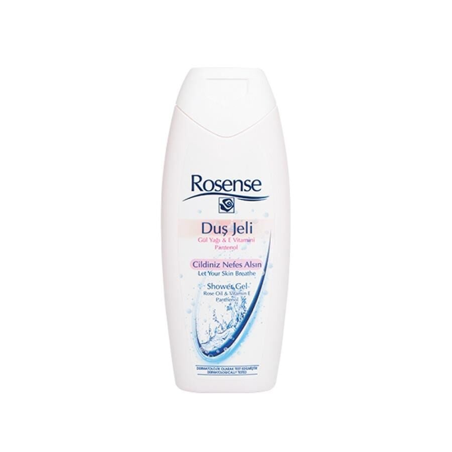 Rosense Rose Oil & Vitamin E Shower Gel for Fresh Skin 400ml