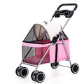 Royalist DTC-807 Foldable Pet Stroller Pink 80x50x103 cm
