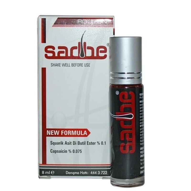 Defnil Pharma Sadbe Roll-on Targeted Scalp Solution 8 ml