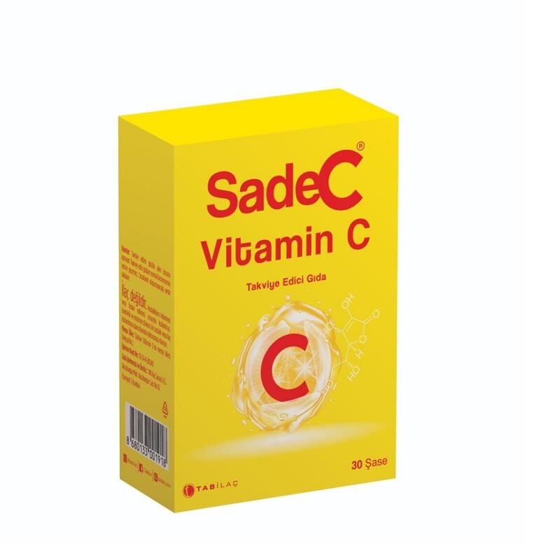 Tab Ilac SadeC Vitamin C Daily Supplement 30 Sachets
