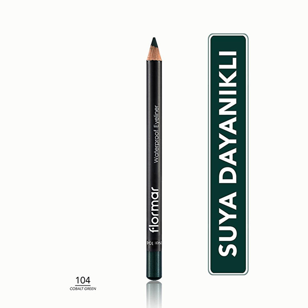 Flormar Waterproof Mat Eyeliner - Long-Lasting, Intense Pigment, Smudge-Proof - Flormar Waterproof Eyeliner