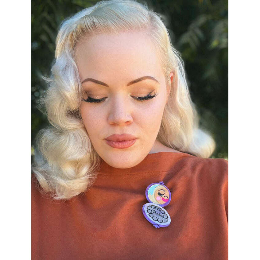 Secret Admirer Brooch RED by Asia Ellington x Lipstick & Chrome