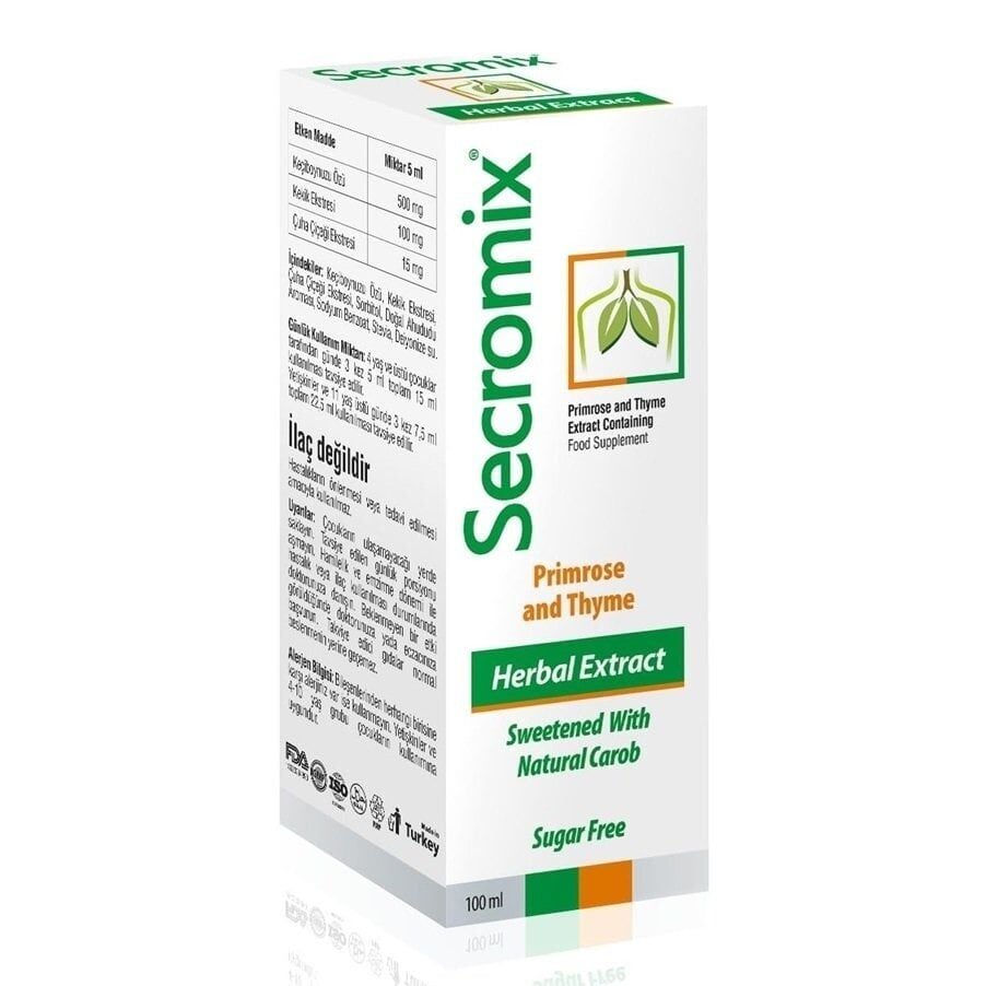 Vemart Naturallife Secromix Primrose Liquid Supplement 100ml