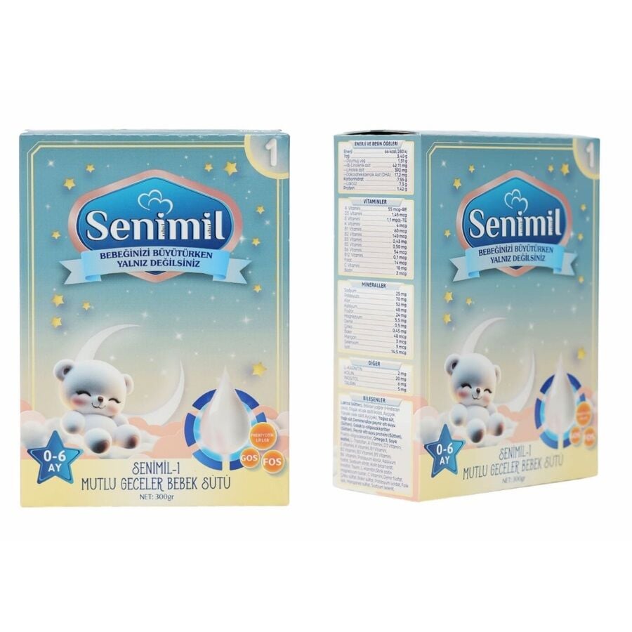 Senimil 1 Mutlu Geceler Infant Formula for 0-6 Months 300g