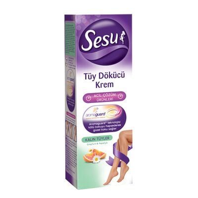 Sesu Hair Removal Cream for Thick Hair 100ml
