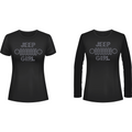 Jeeper Girl Grill Rhinestone Tee Short or Long  Sleeve