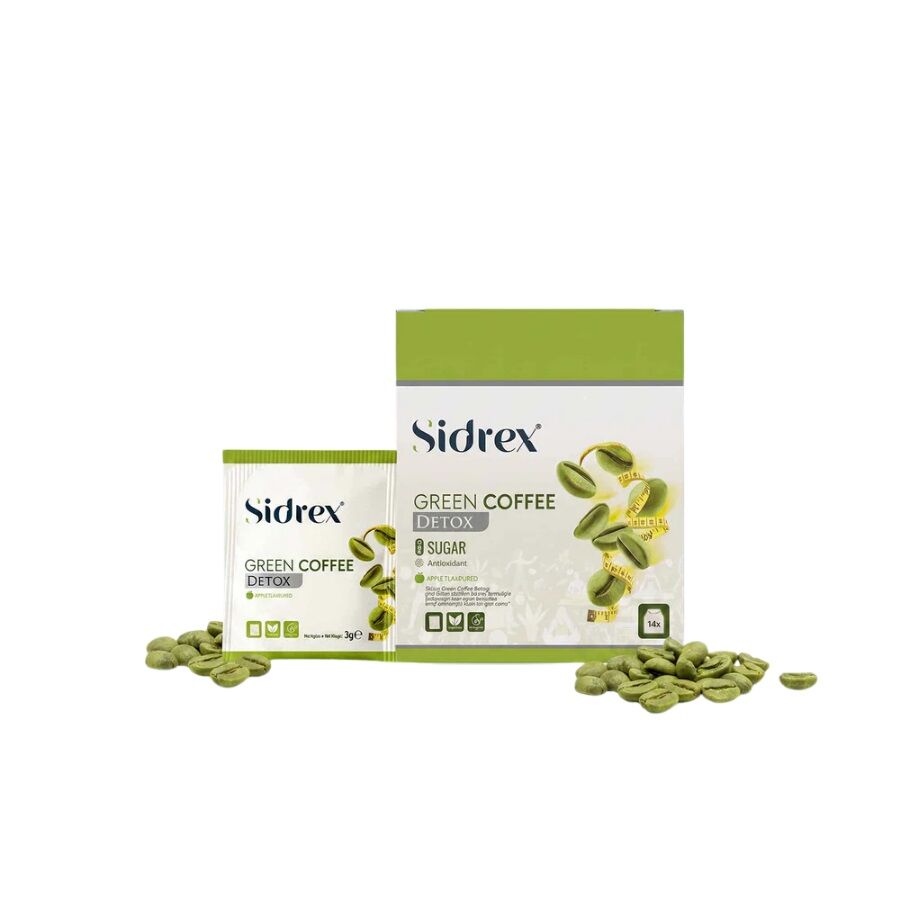 Sidrex Green Coffee Detox Natural Herbal Brew 20 Sachets