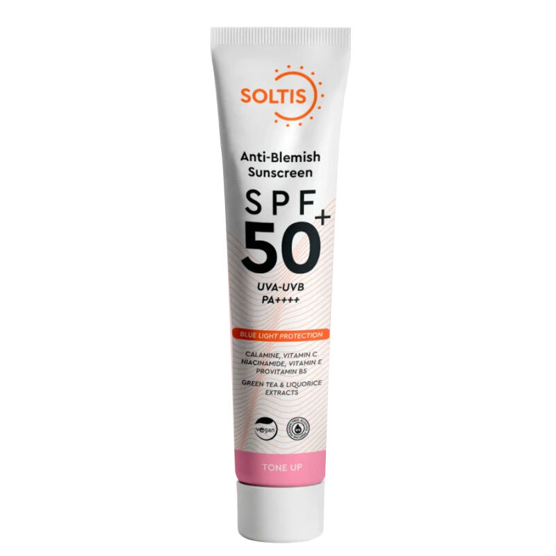 Soltis Tone-Evening Pink Sunscreen SPF 50+ with Calamine 50 ml