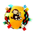 Sozzy Toys Plush Rattle Ball Monkey Toy for Sensory Play