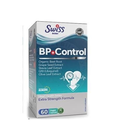 Swiss Bork BP-Control with Beet Root & Q10 30 Capsules