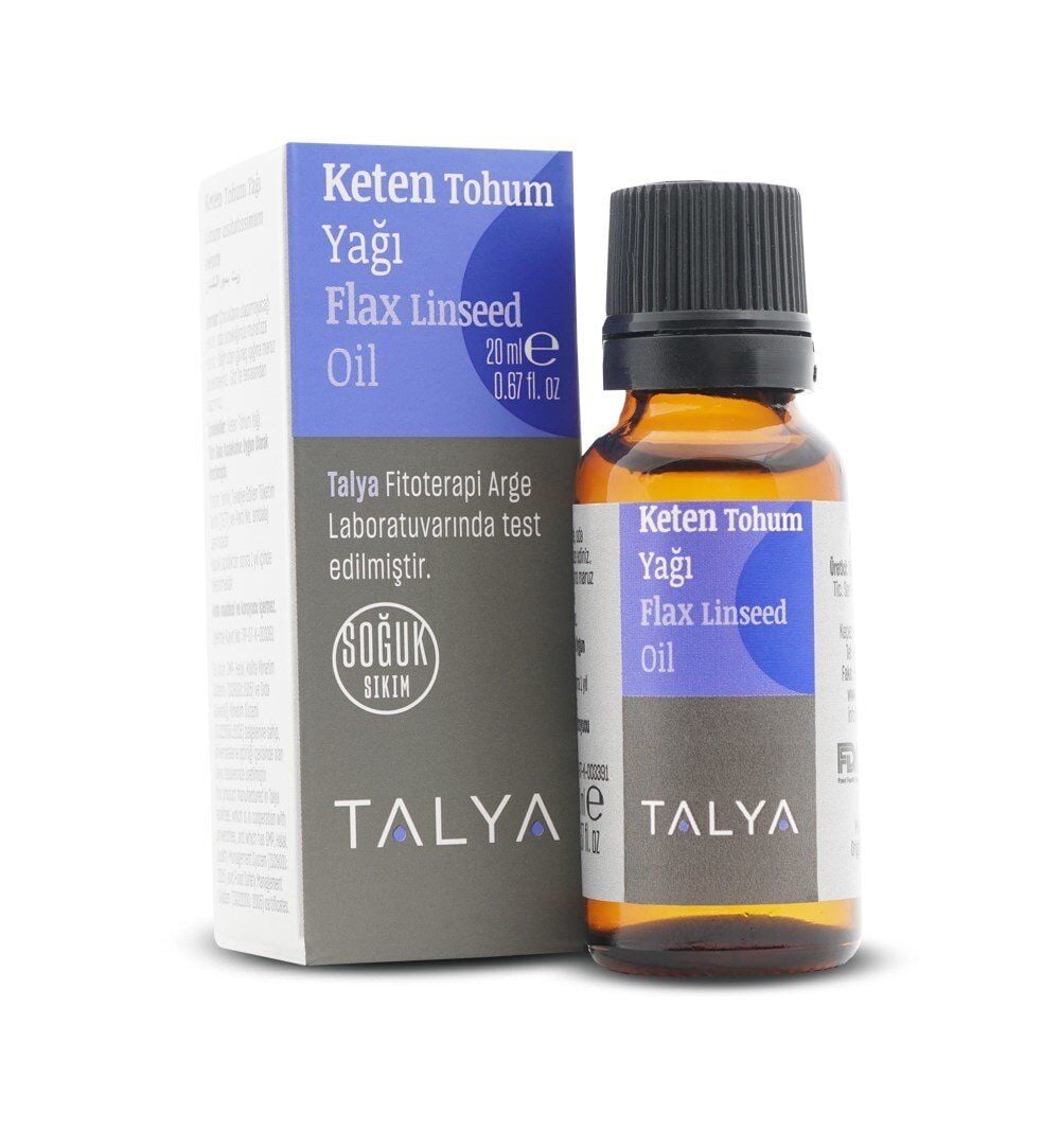 Talya Flaxseed Oil Nutrient Rich Supplement 20 ml