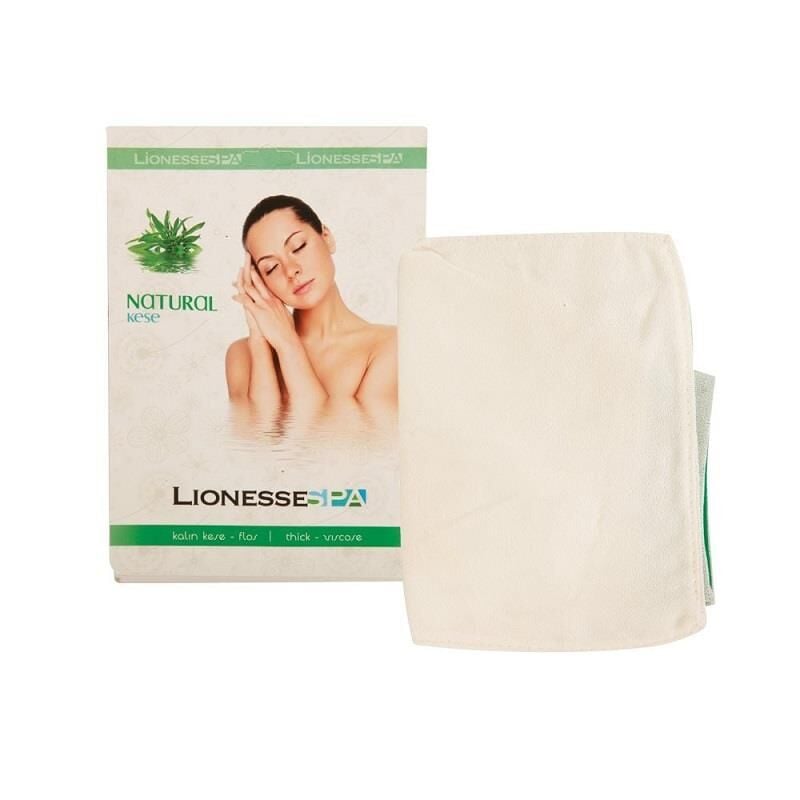 Lionesse Viscose Thick Exfoliating Bath Mitt for Smooth Skin
