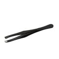 Tarko Solingen Black Slant Tweezers for Precise Grooming