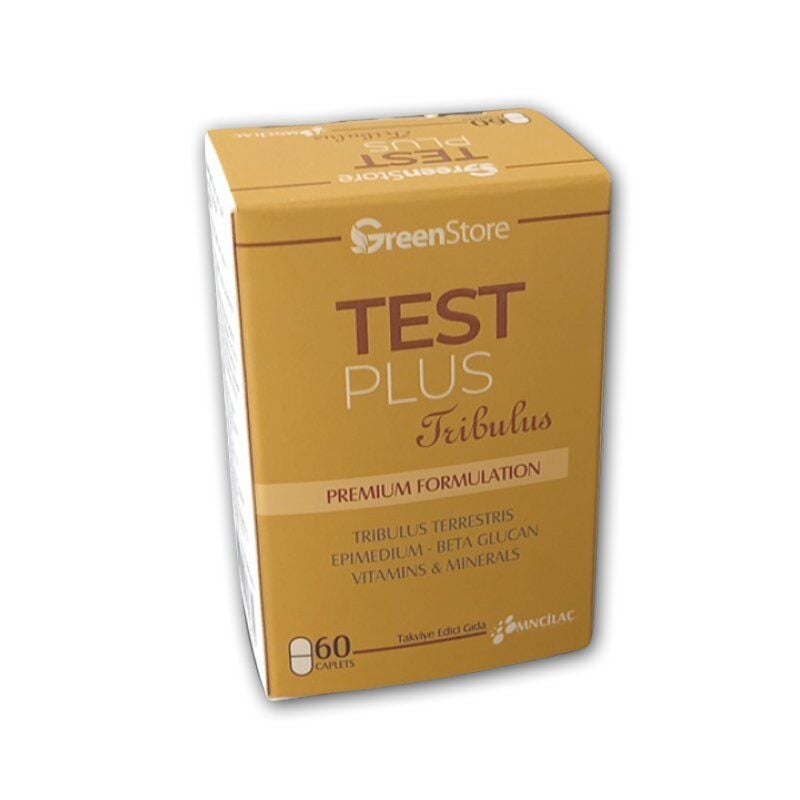 Green Store Test Plus Tribulus Dietary Supplement 60 Tablets
