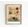 The Devil's Food Cake Art Print - 8.5" X 11"