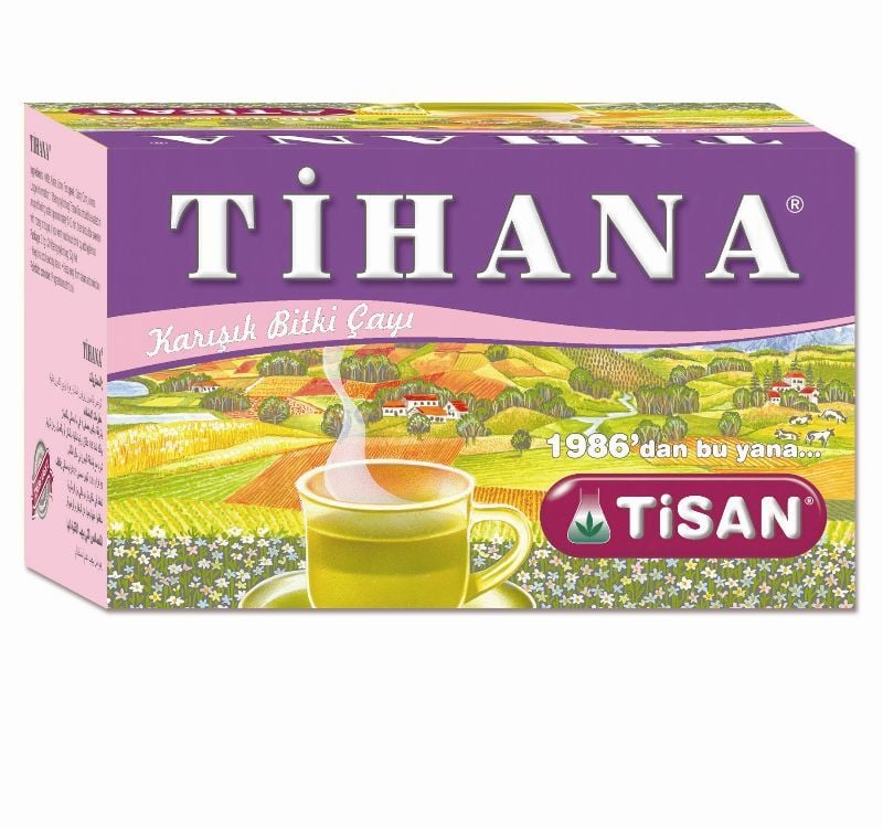 Tisan Tihana Mixed Herbal Tea for Daily Wellness 20 Bags
