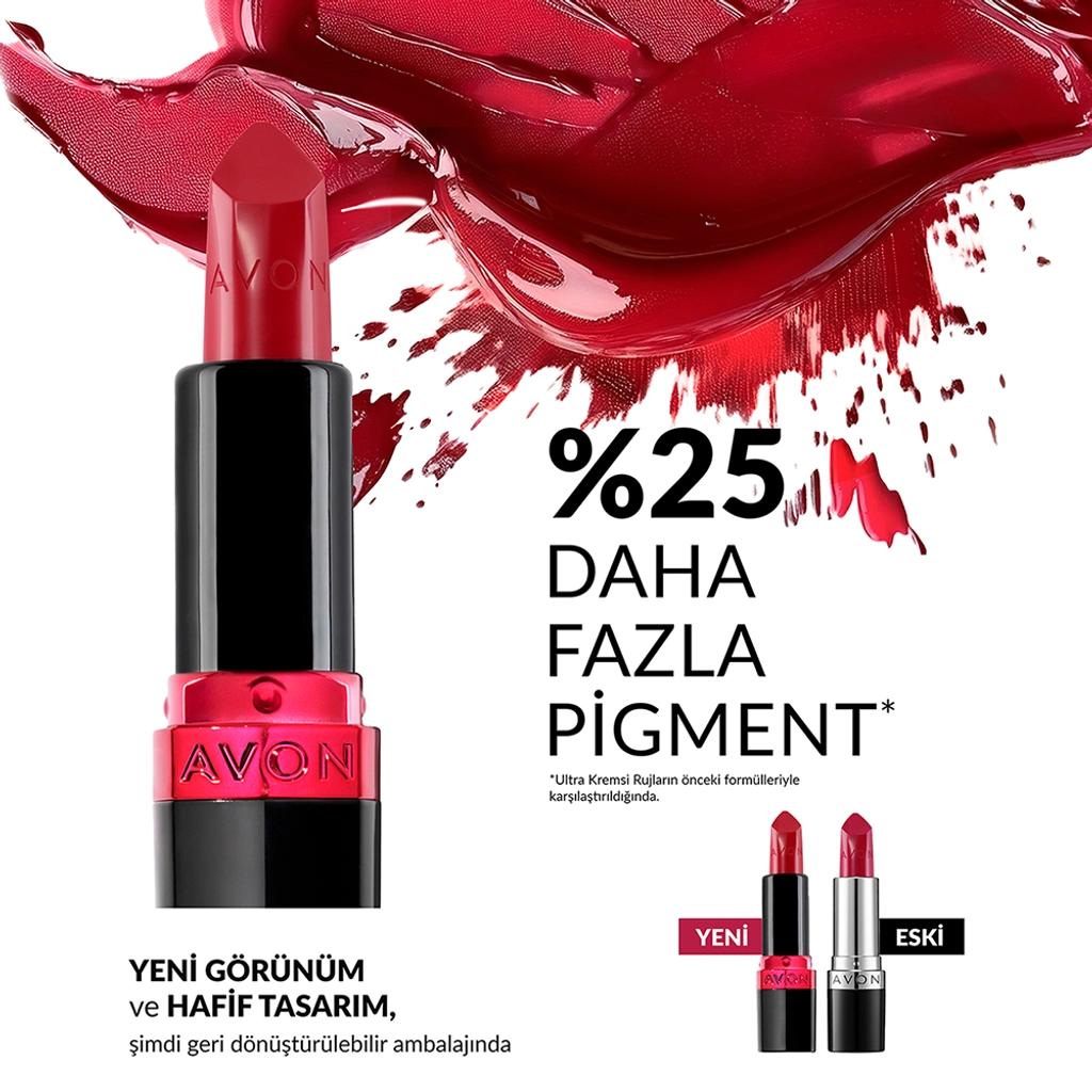 Avon Ultra Matte Creamy Lipstick Coral Fever 3.6g