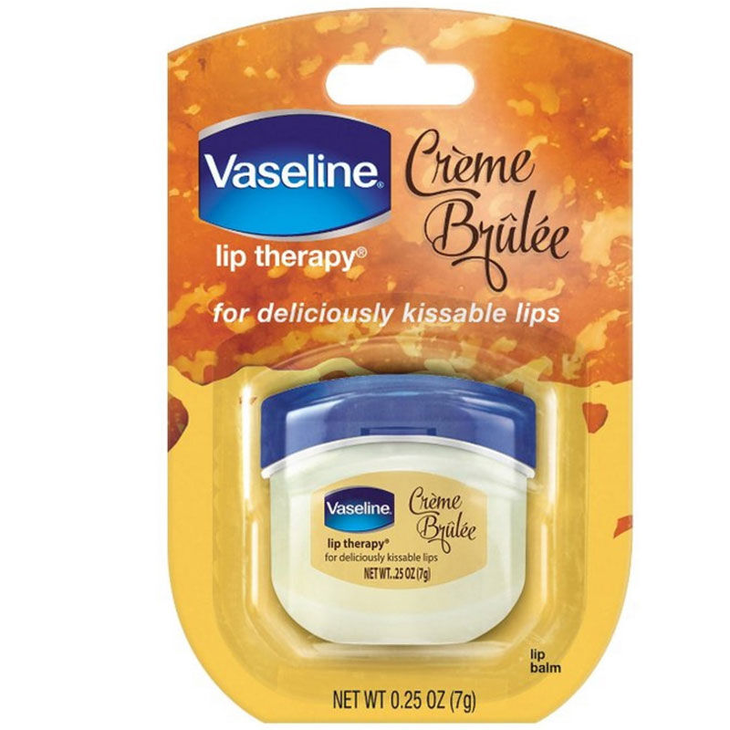 Vaseline Lip Therapy Creme Brulee Moisturizing Lip Balm 7g